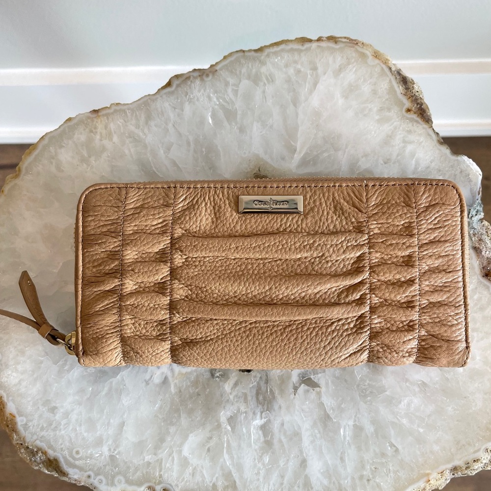 Cole Haan Tan Leather Wallet